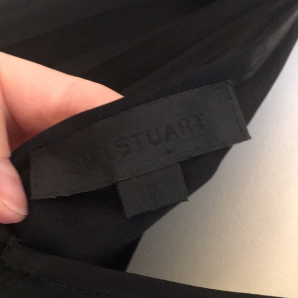 Jill Stuart black cocktail/black tie mini dress. - Picture 7 of 8